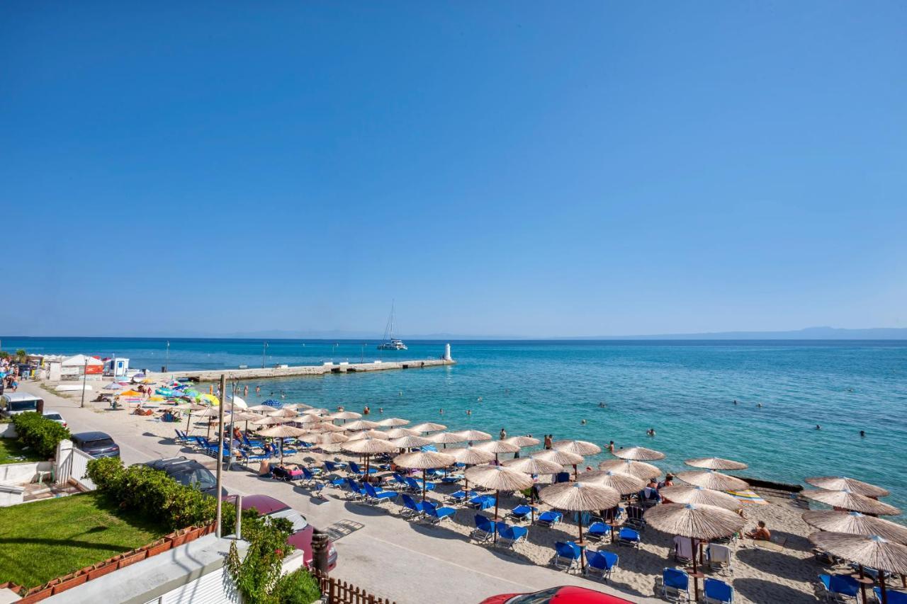 Olia Seaside Residence 120M From The Beach Pefkochori Dış mekan fotoğraf